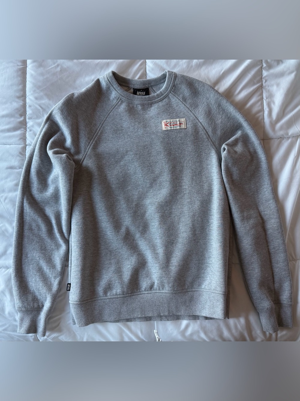 Used REI Co-op Original Logo Patch Crew Sweatshirt Size X-Small